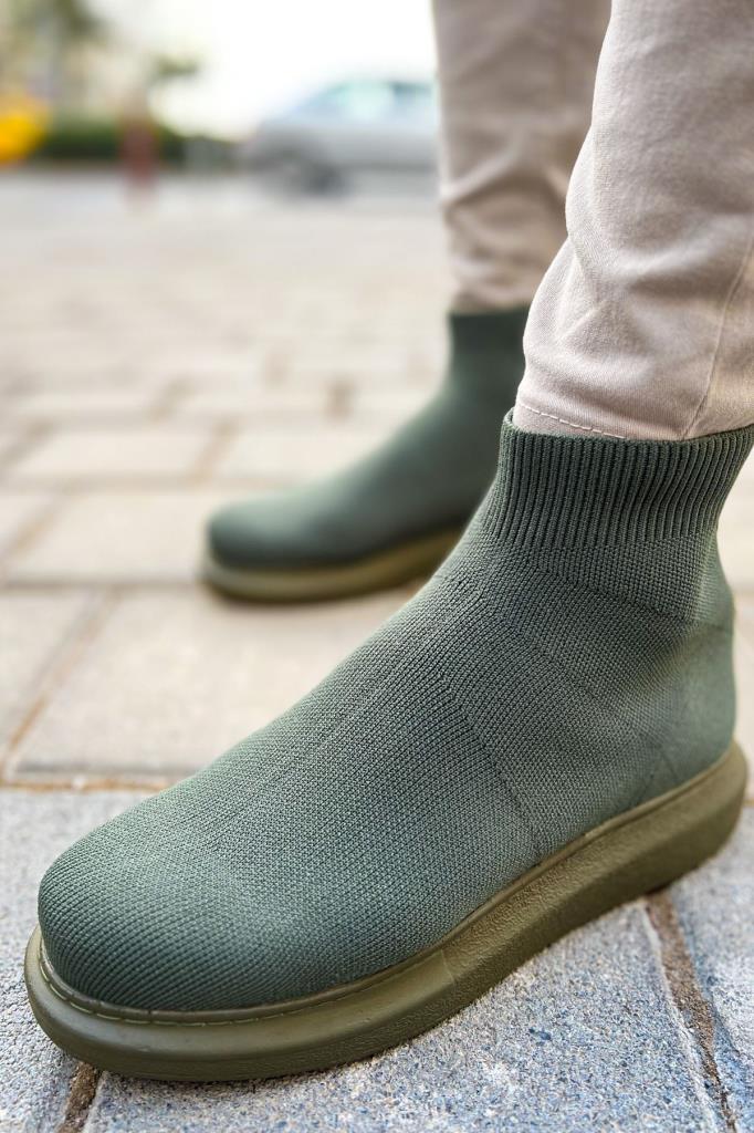 CH207 TRT Maglieria-T Men's Haki Shoes