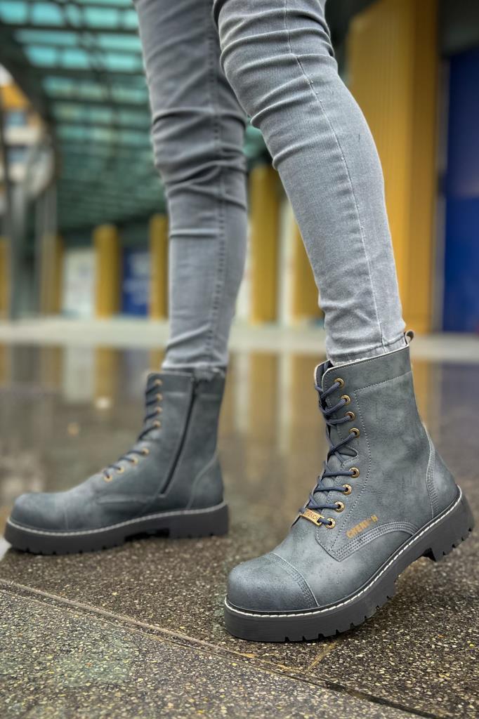 Chekich CH009 Mat ST Men's Boots ANTHRACITE