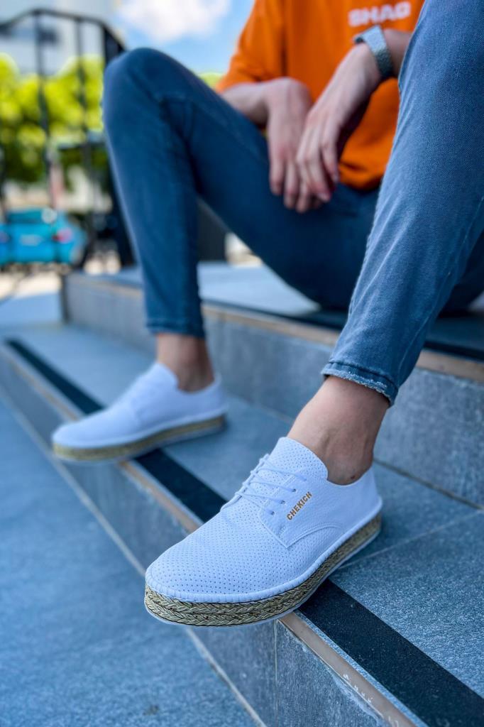 Chekich CH117 BT Men's Shoes WHITE