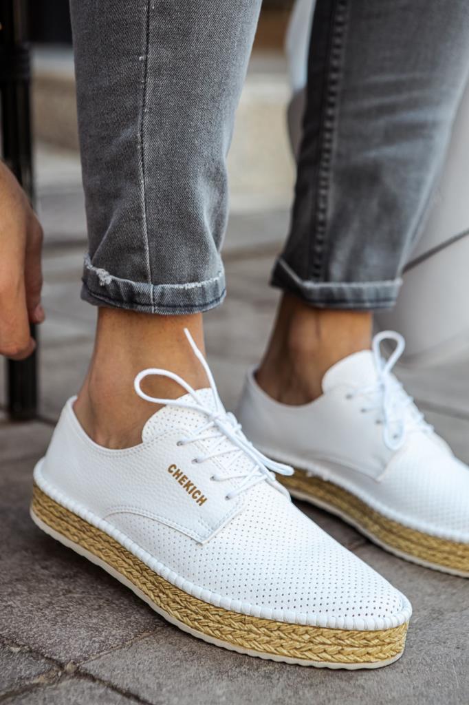 Chekich CH117 BT Men's Shoes WHITE