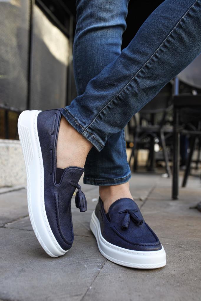 Chekich CH127 Men's Shoes NAVY BLUE