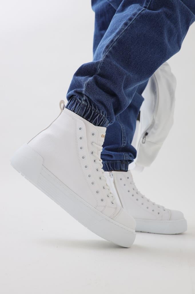 Chekich CH167 BT Men's Boots WHITE / WHITE