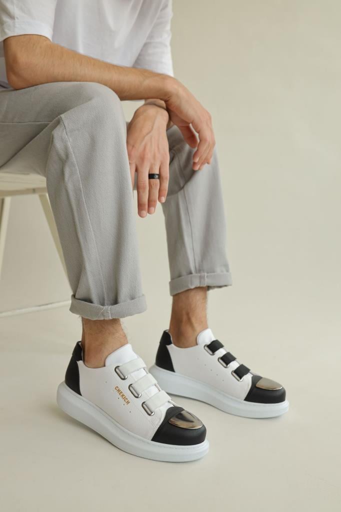 Chekich CH251 Garni BT Men's Shoes WHITE/BLACK