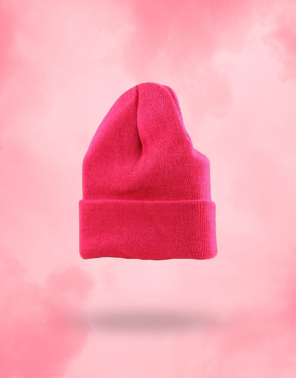 Foldable Pink Beret: Everyday Style