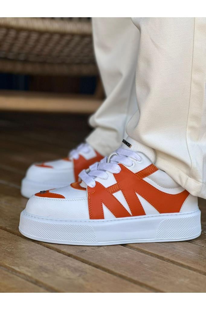 CH2407 CBT Star-X Men's Sports Shoes White/Orange