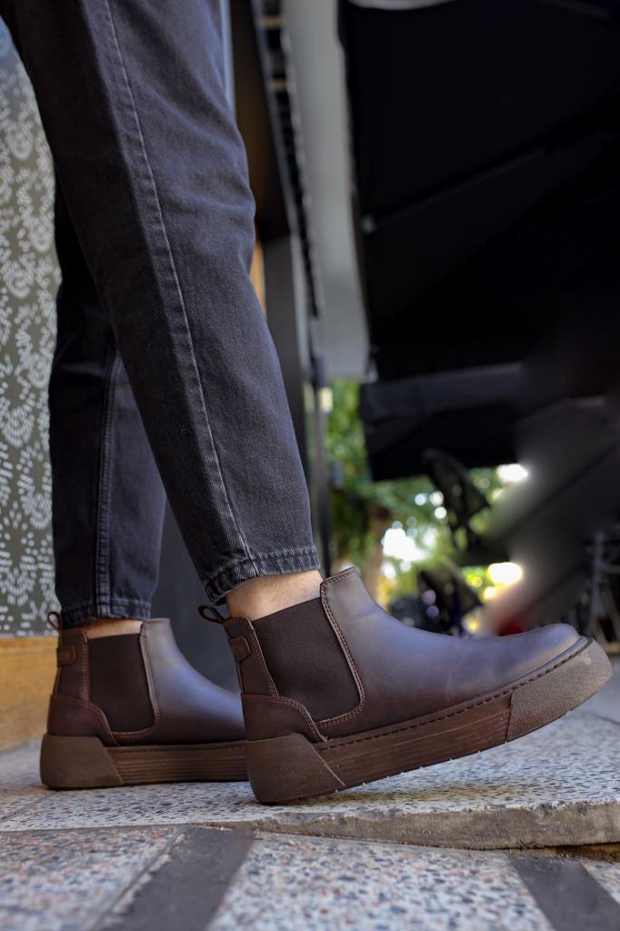 Chekich CH069 Men's Boots BROWN