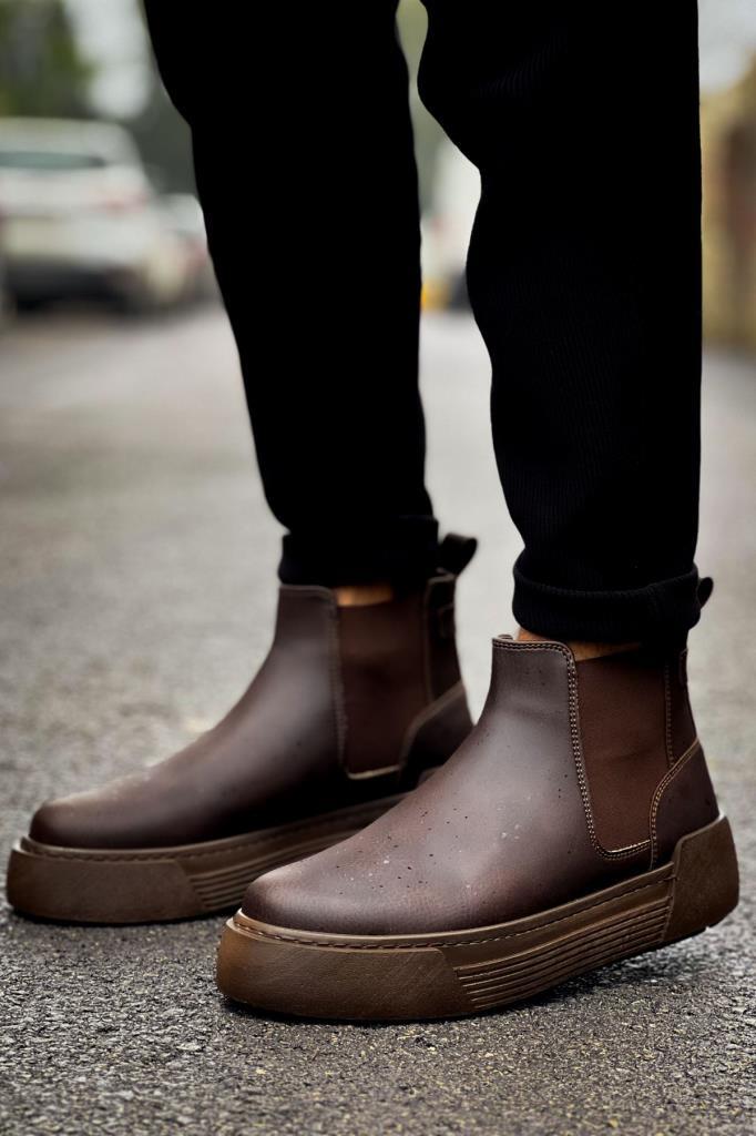 Chekich CH069 Men's Boots BROWN