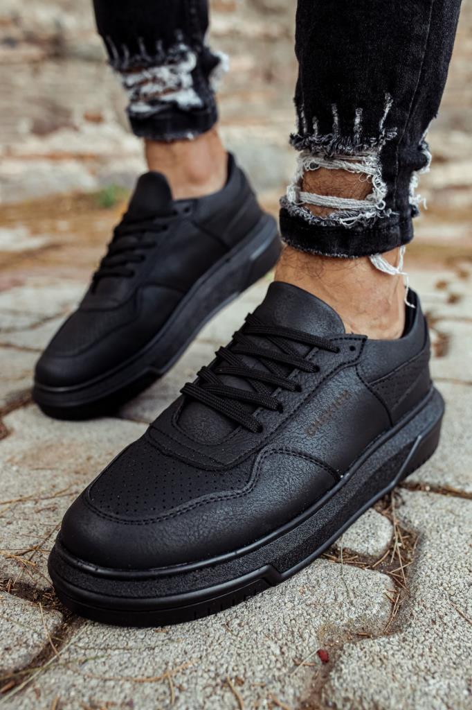 Chekich CH075 İpekyol Black Sole Men's Shoes BLACK
