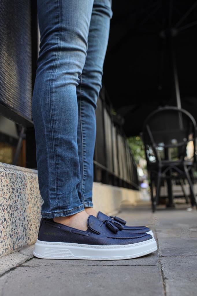 Chekich CH127 Men's Shoes NAVY BLUE