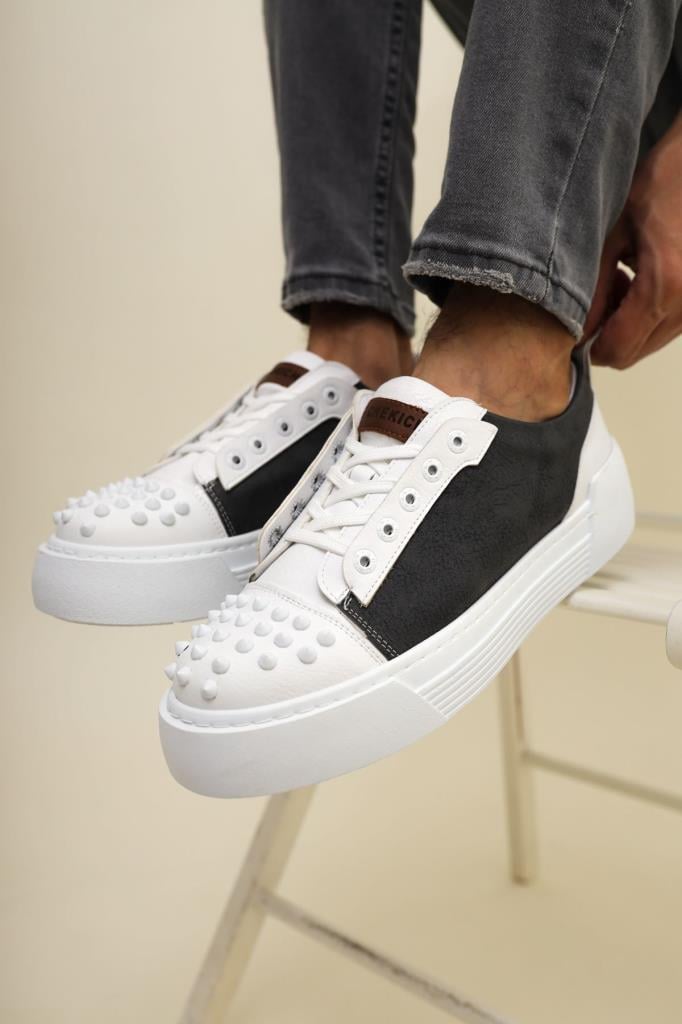 Chekich CH169 BT Men's Shoes ANTRASIT/BEYAZ