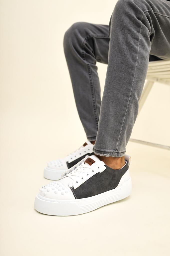 Chekich CH169 BT Men's Shoes ANTRASIT/BEYAZ