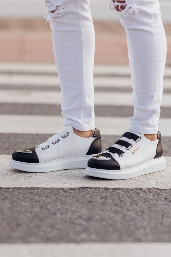 Chekich CH251 Garni BT Men's Shoes WHITE/BLACK