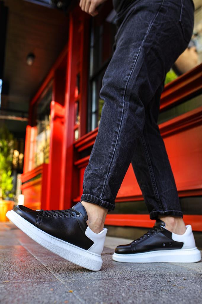 Chekich CH256 BT Men's Shoes BLACK / WHITE