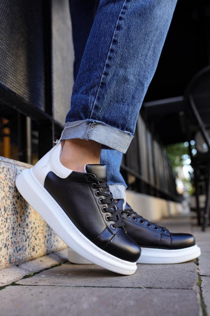 Chekich CH256 BT Men's Shoes BLACK / WHITE
