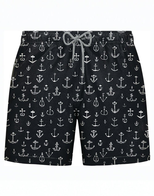 JF Summer Men's Swim Shorts - Anchor