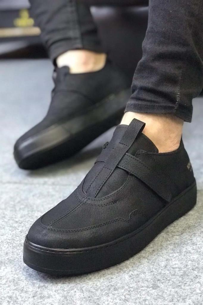 Knack Casual Shoes 333 Black (Black Sole)