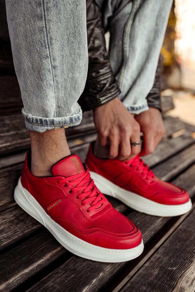 Knack Casual Shoes 707 Red