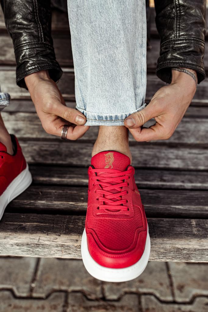 Knack Casual Shoes 707 Red