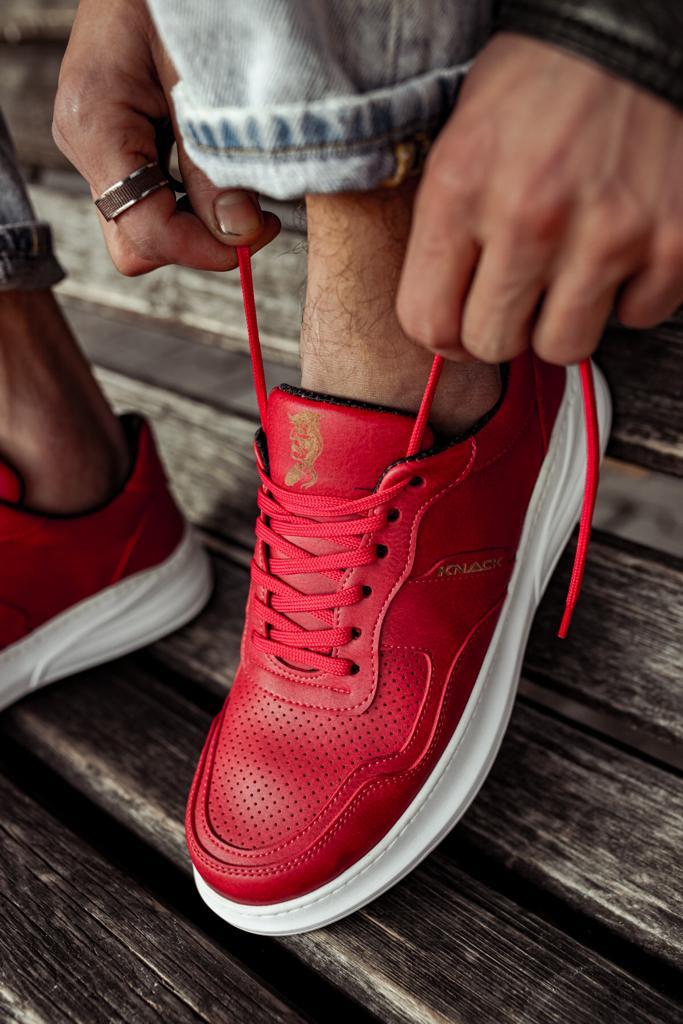 Knack Casual Shoes 707 Red
