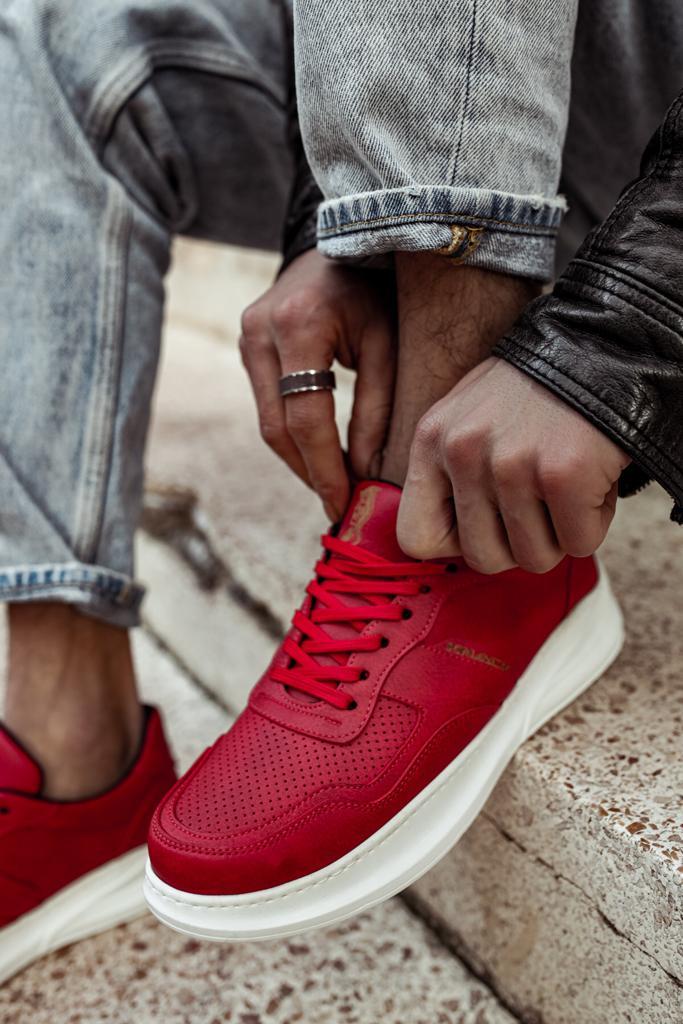 Knack Casual Shoes 707 Red
