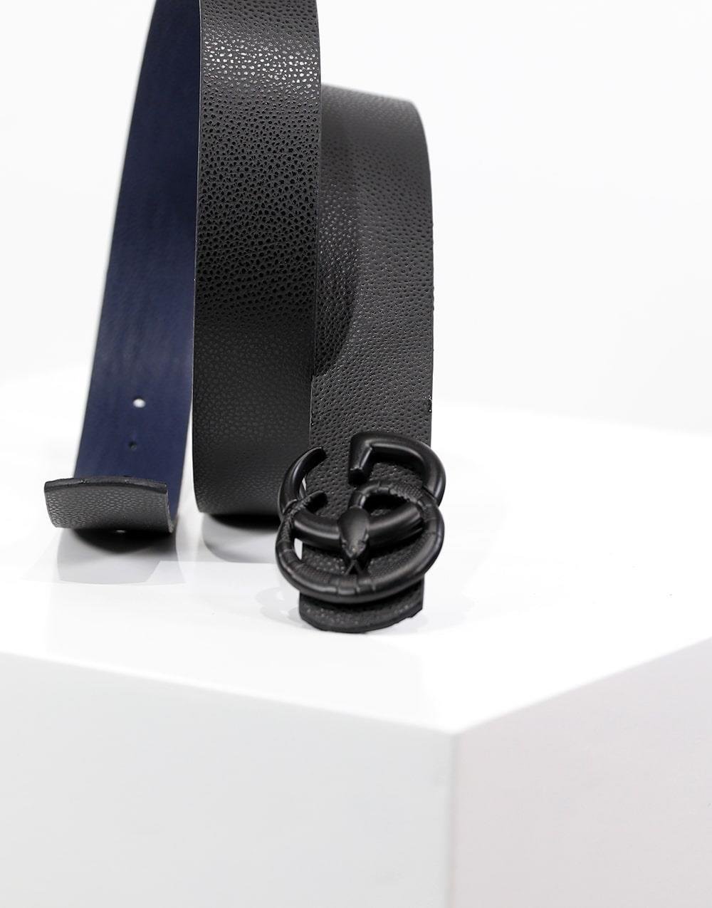 Special Collection - Leather Men's Belt - Gc Snake Chrome Processing