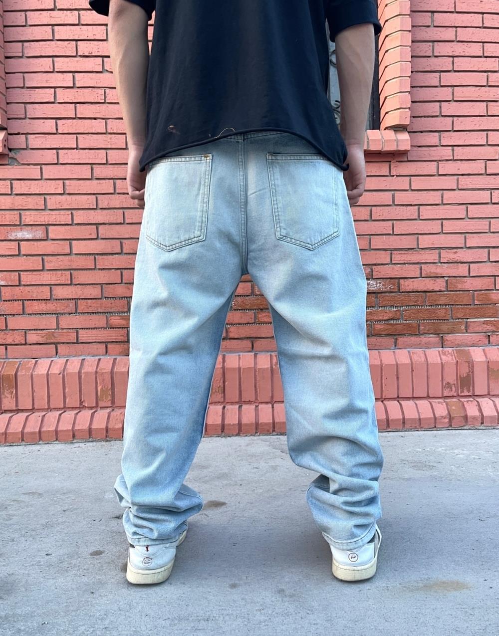 Baggy Straight Leg Jeans