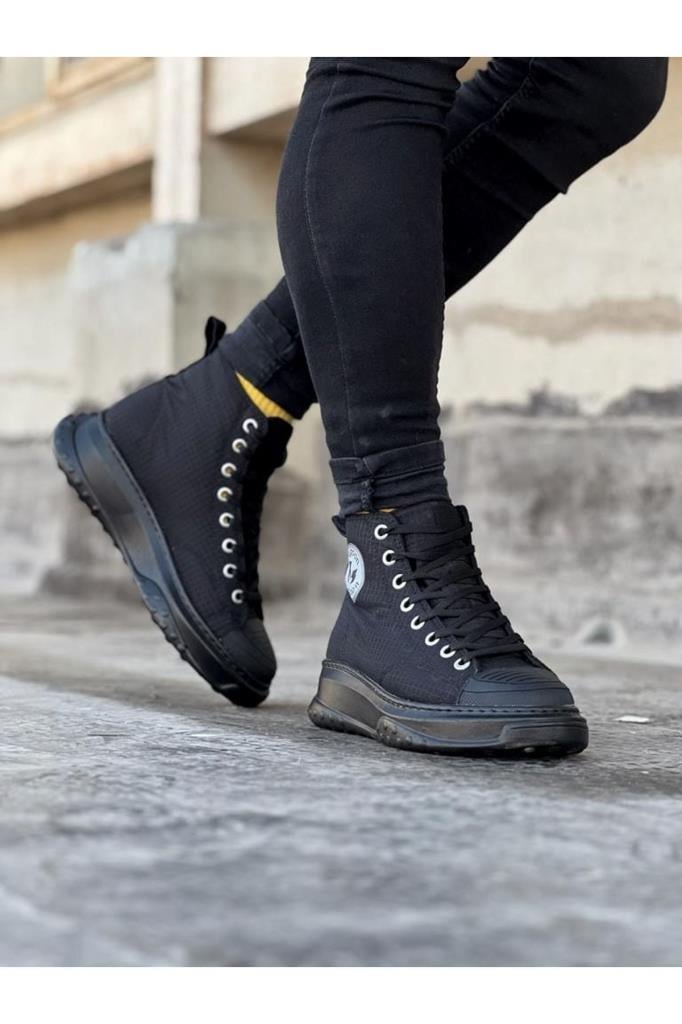Wagoon WG017 Coal Men's Half Ankle Casual Shoes